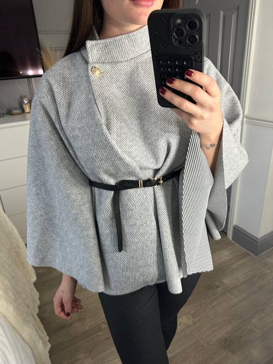 Belted Poncho