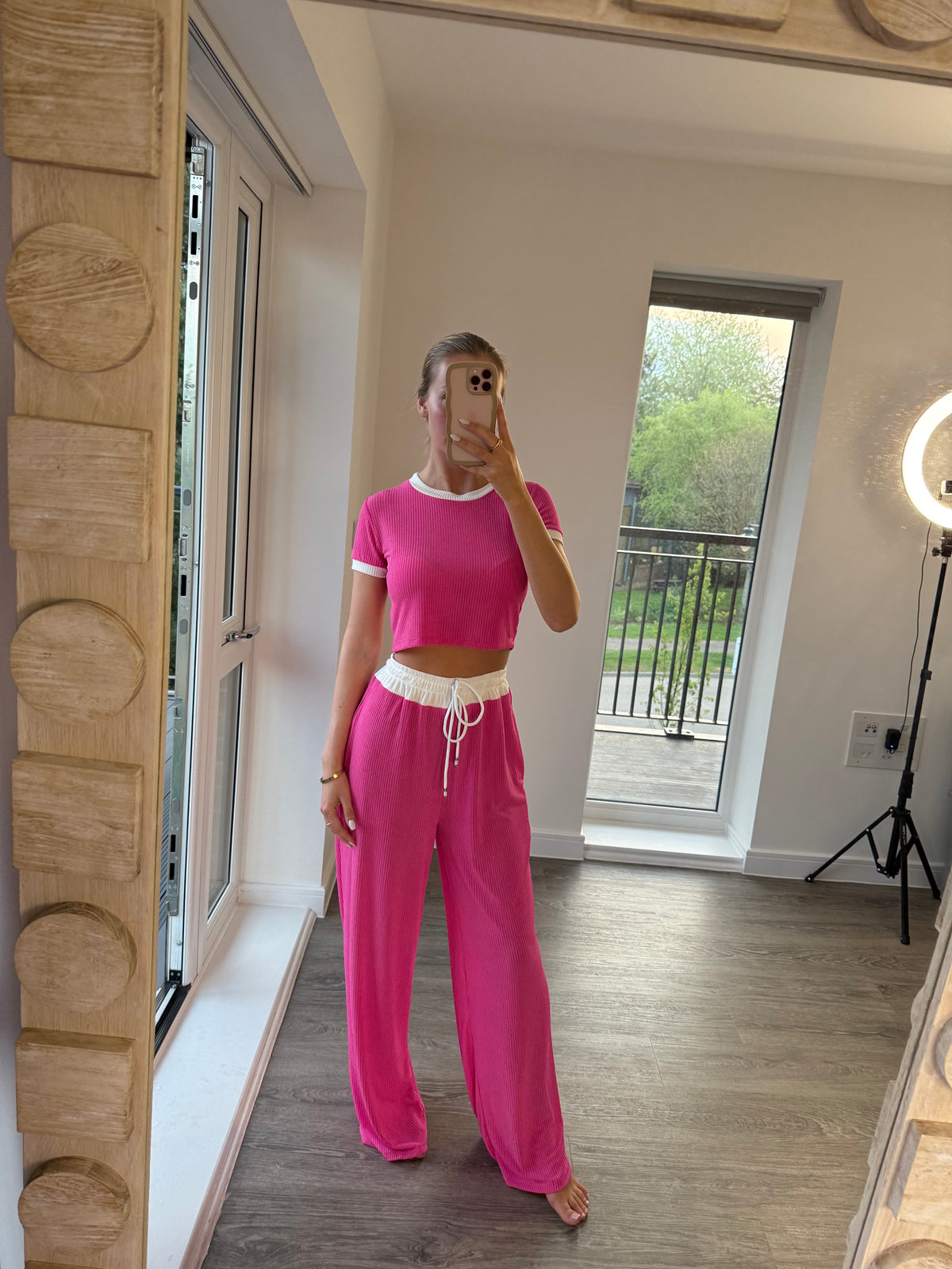 Travel Ribbed co ord