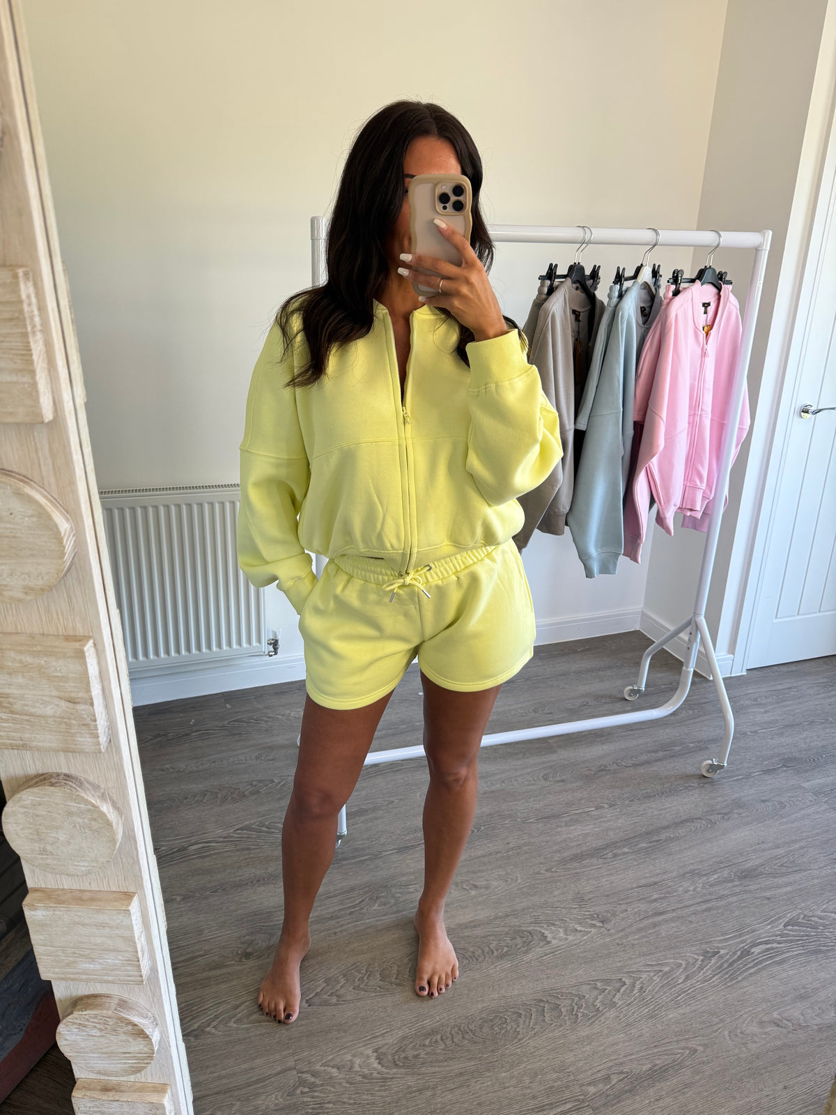 Bomber Jacket & Shorts Travel Set