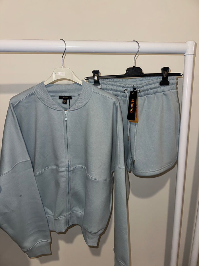 Bomber Jacket & Shorts Travel Set