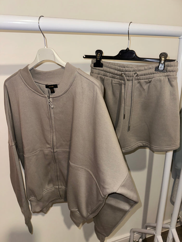Bomber Jacket & Shorts Travel Set