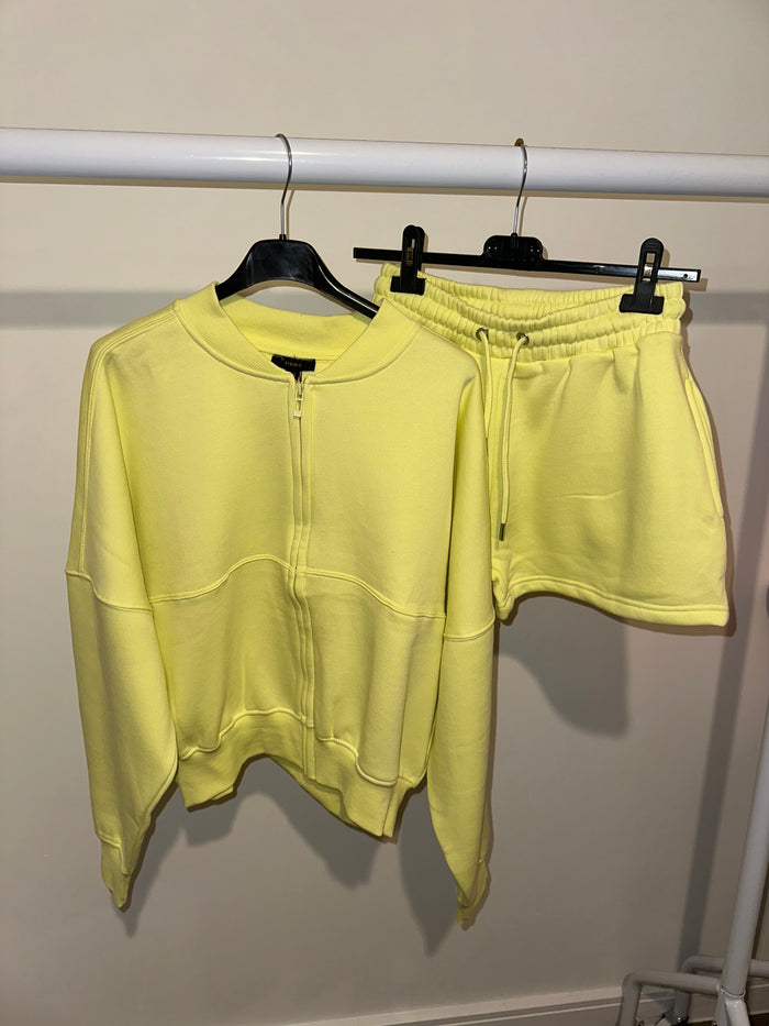 Bomber Jacket & Shorts Travel Set